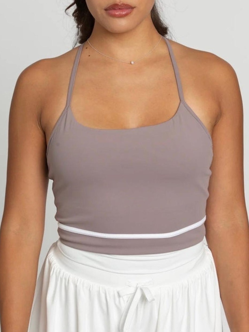 Gold Hinge Crop Tank size XS